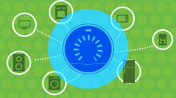 Google выходит на рынок умных домов, открыв API термостатов Nest Иллюстрация Теккранча